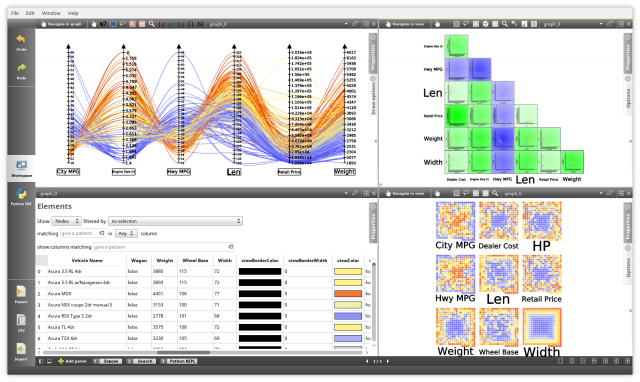 Tulip in action. Screenshot 3